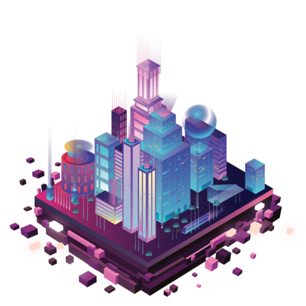 Isometric Floating City Pars-01